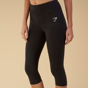 Gymshark Dreamy Cropped Leggings in Black